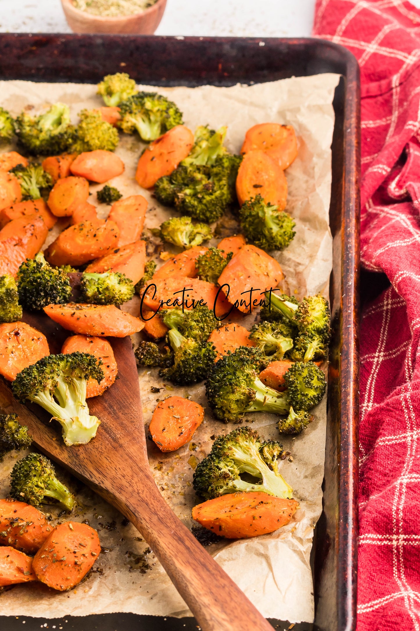 Roasted Broccoli and Carrots - Set 1 of 2