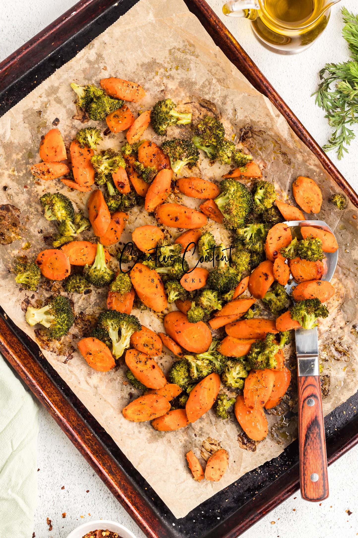 Roasted Broccoli and Carrots - Set 2 of 2
