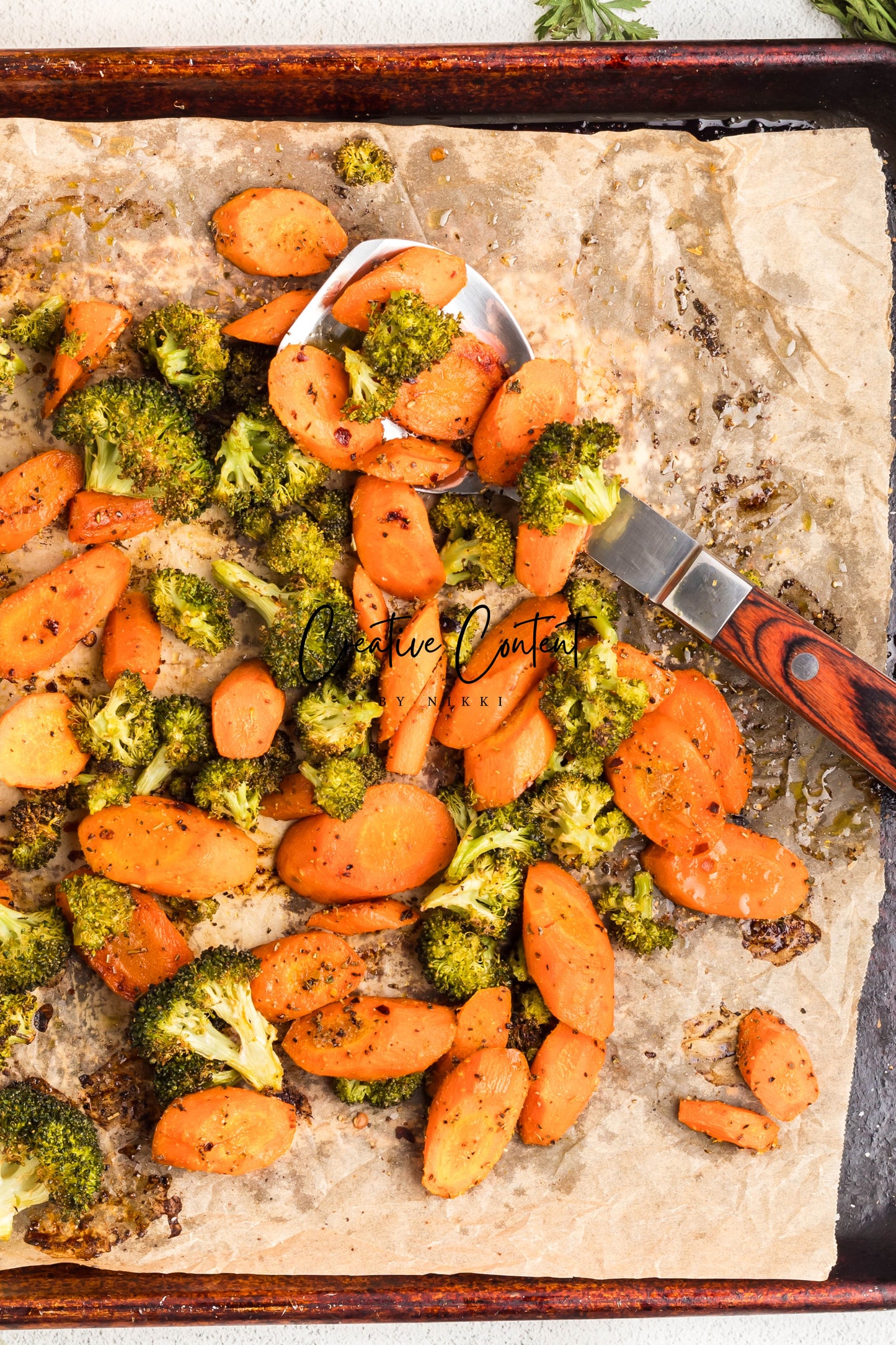 Roasted Broccoli and Carrots - Set 2 of 2