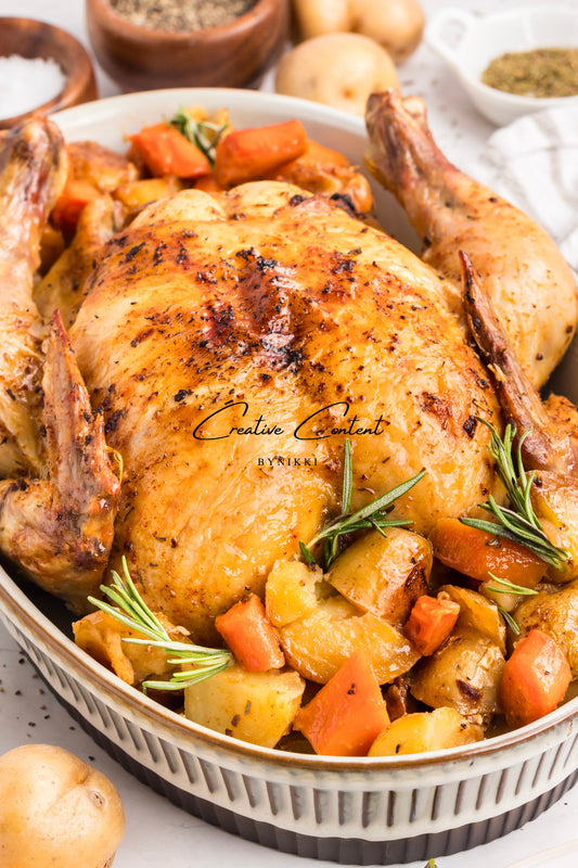 Roasted Chicken in a Dutch Oven - Exclusive