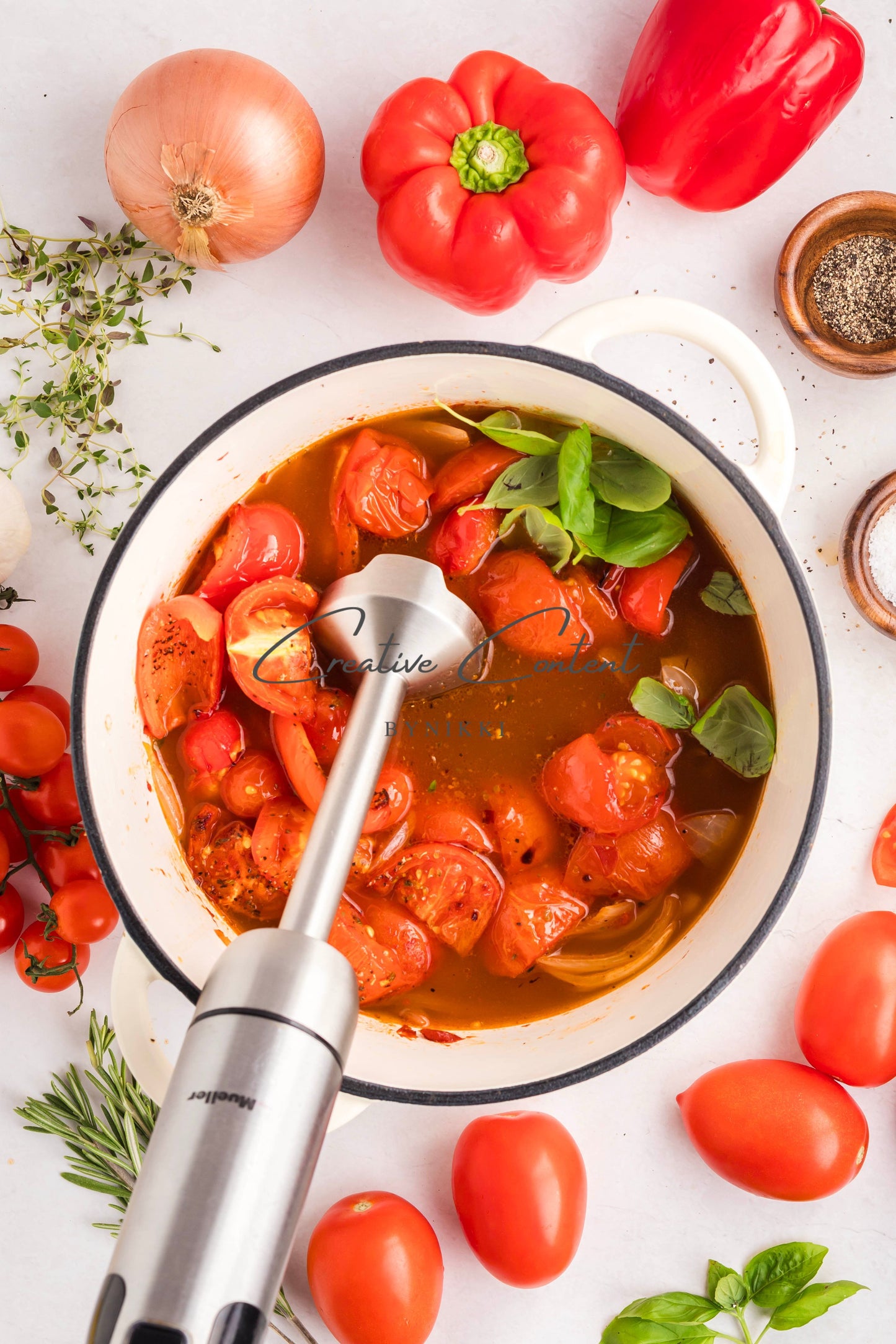 Roasted Red Pepper Tomato Soup - Exclusive