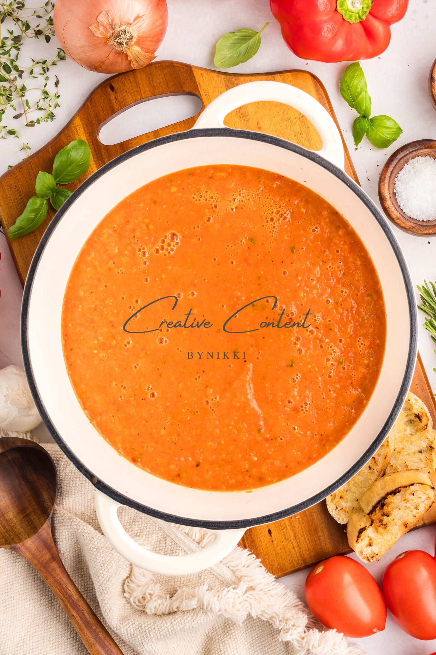 Roasted Red Pepper Tomato Soup - Exclusive