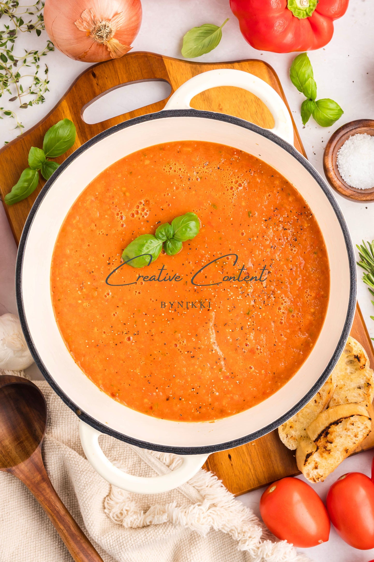 Roasted Red Pepper Tomato Soup - Exclusive