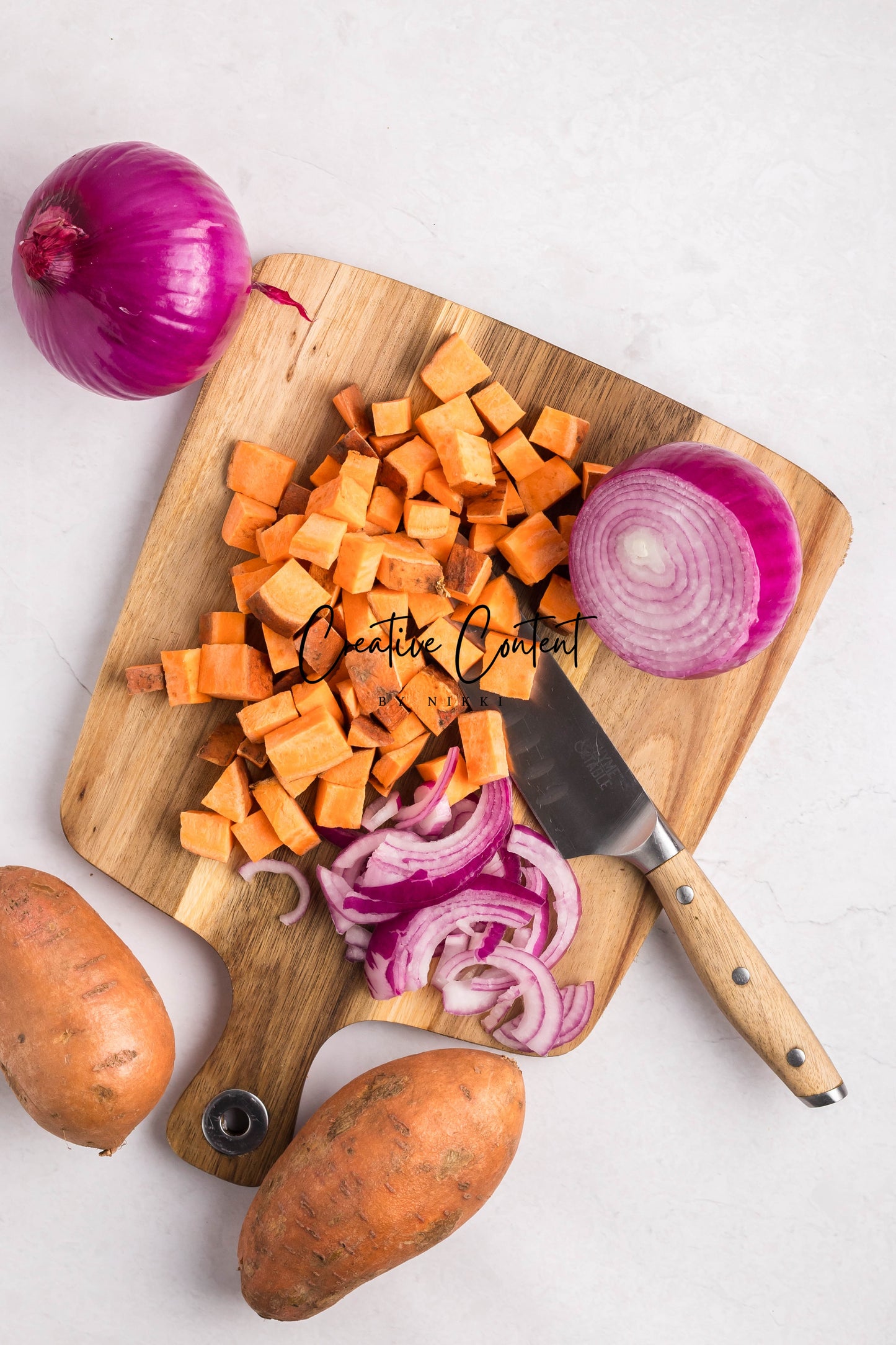 Roasted Sweet Potato Kale Salad - Exclusive