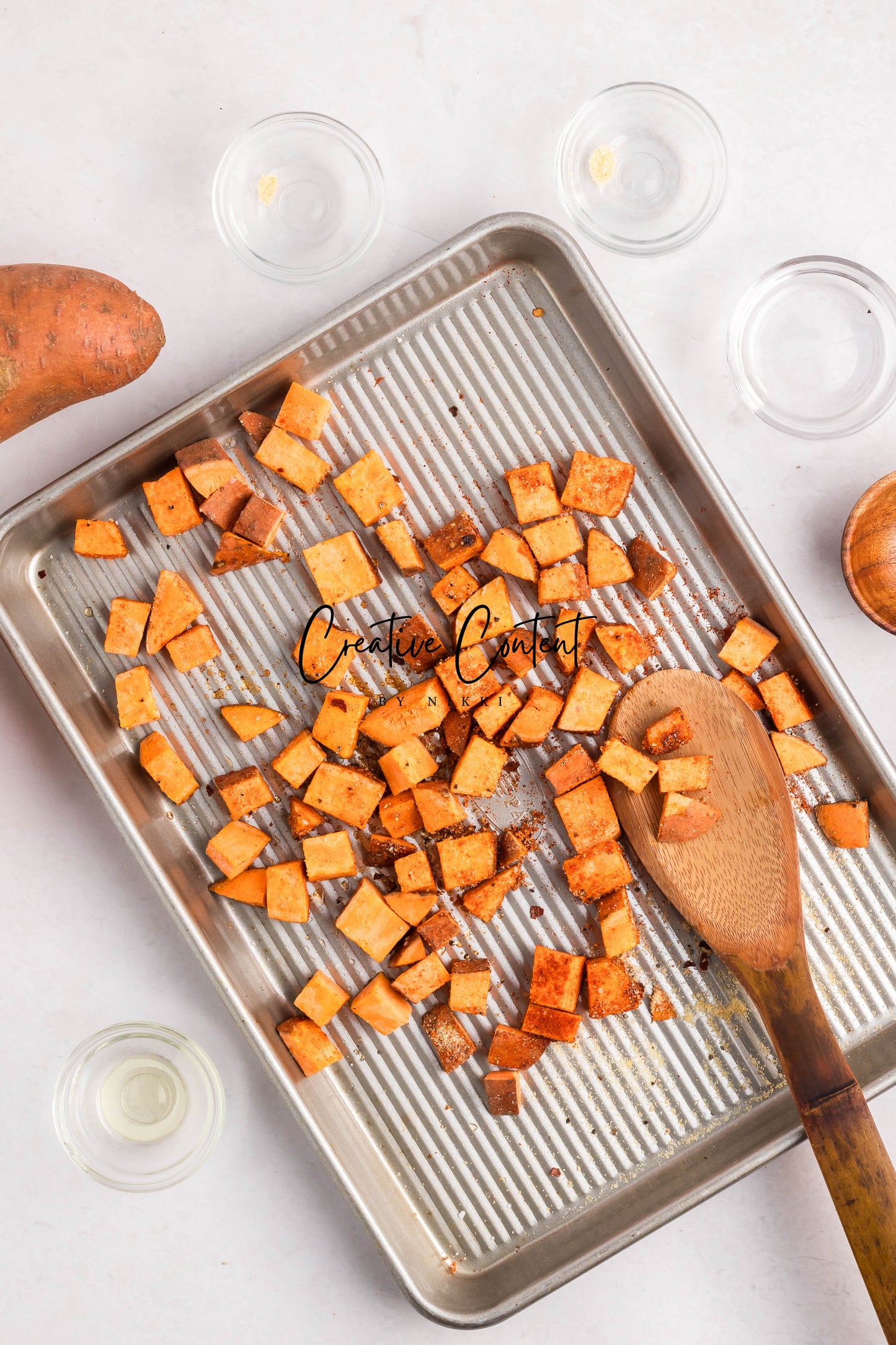Roasted Sweet Potato Kale Salad - Exclusive