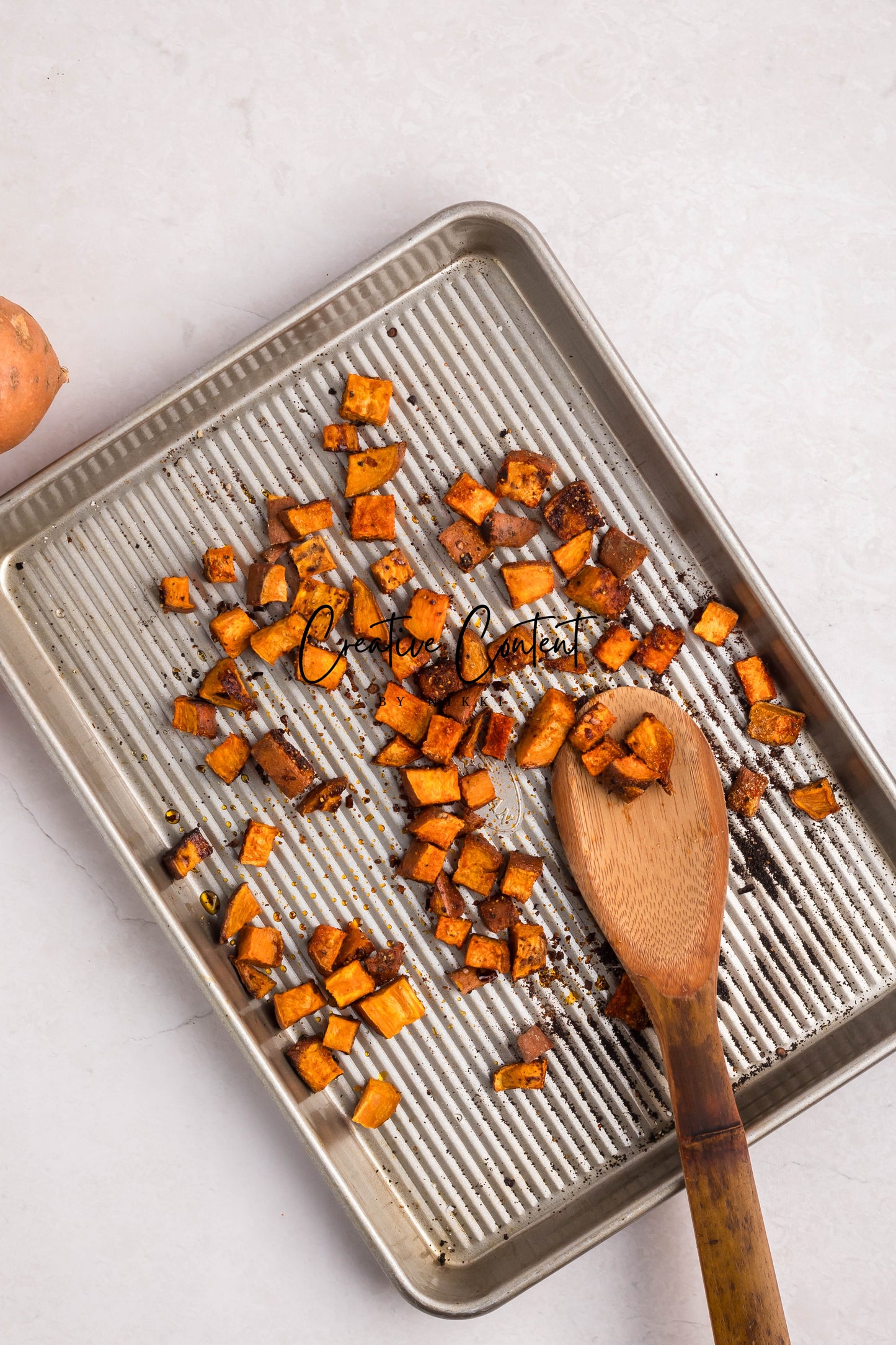 Roasted Sweet Potato Kale Salad - Exclusive