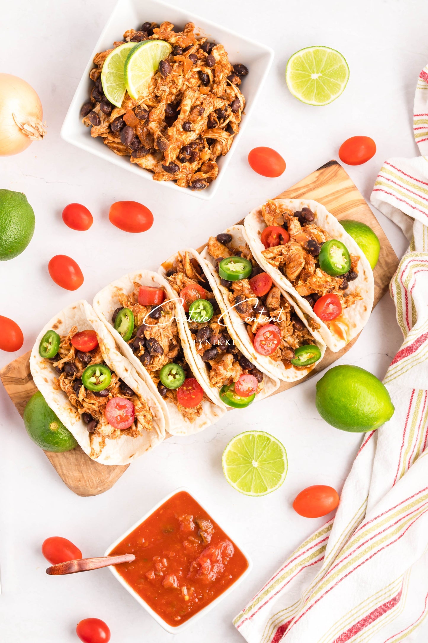 Easy Rotisserie Chicken Tacos - Exclusive