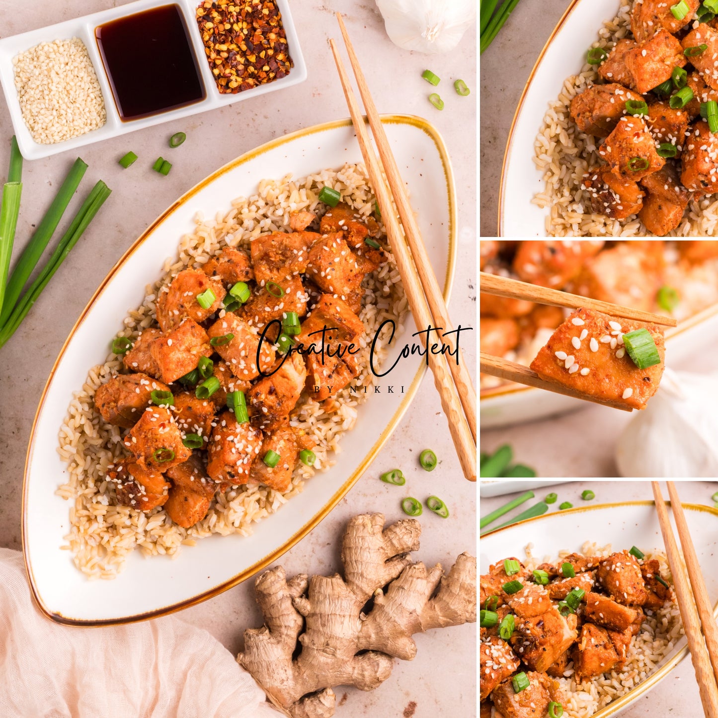 Air Fryer Salmon Bites - Set 2 of 2