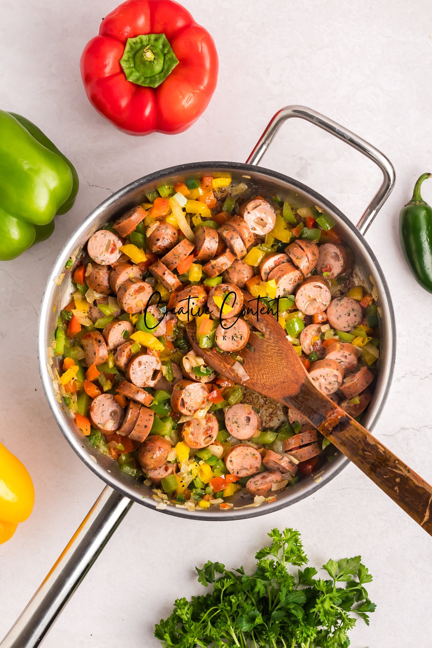 Sausage And Rice Casserole -Set 2 of 2