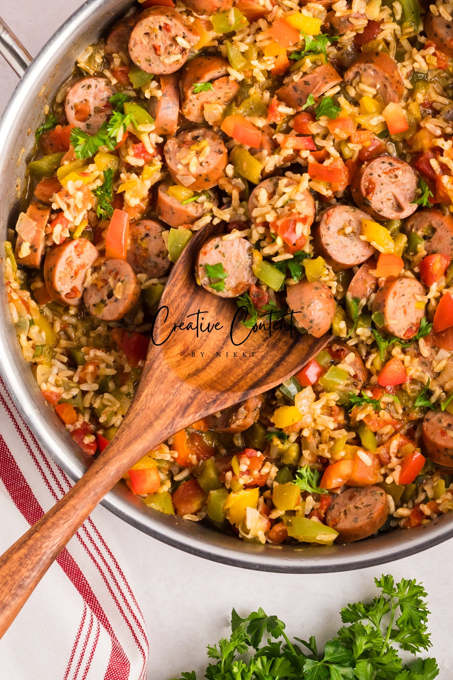 Sausage And Rice Casserole - Set 1 of 2