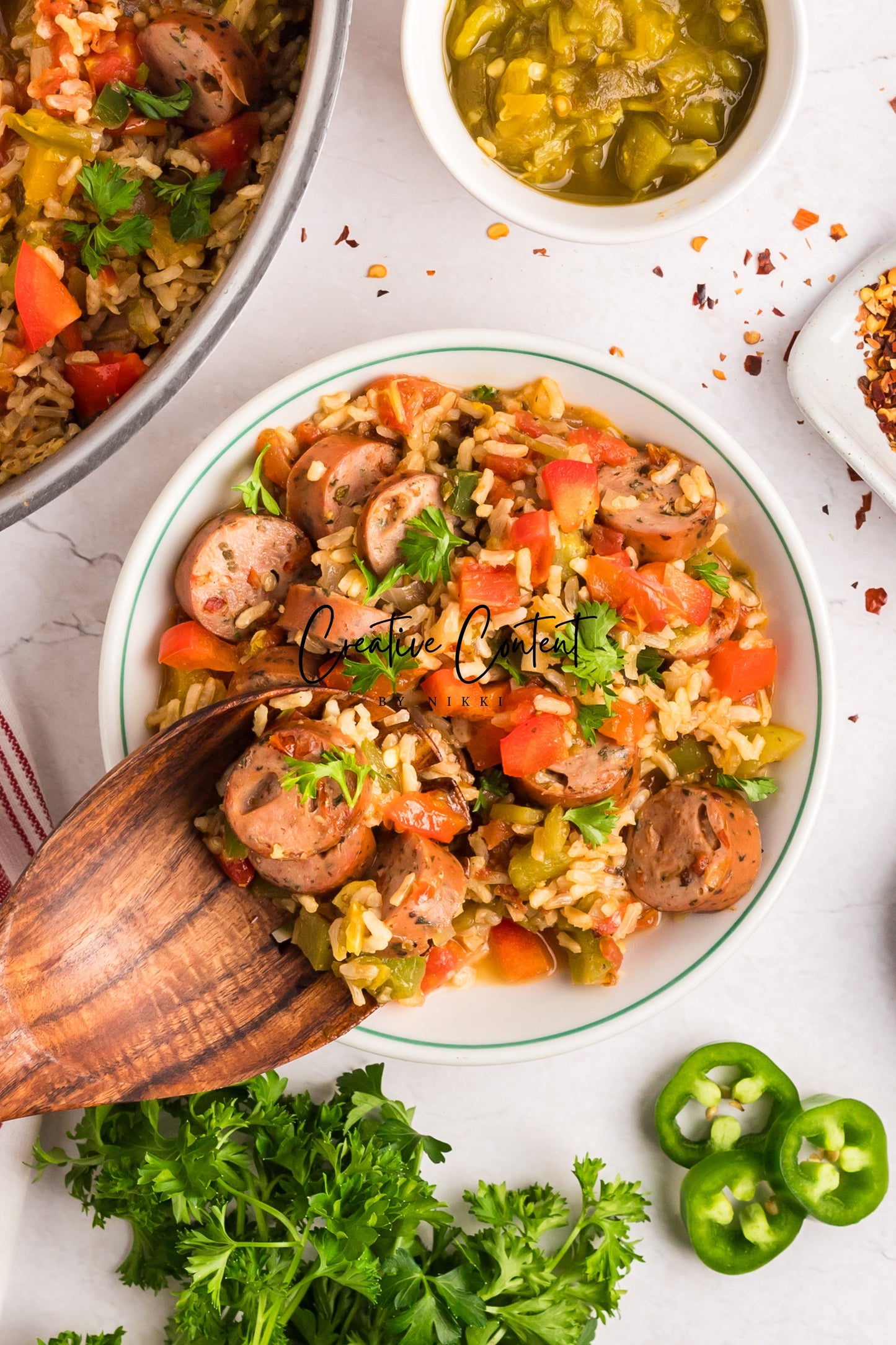 Sausage And Rice Casserole - Set 1 of 2