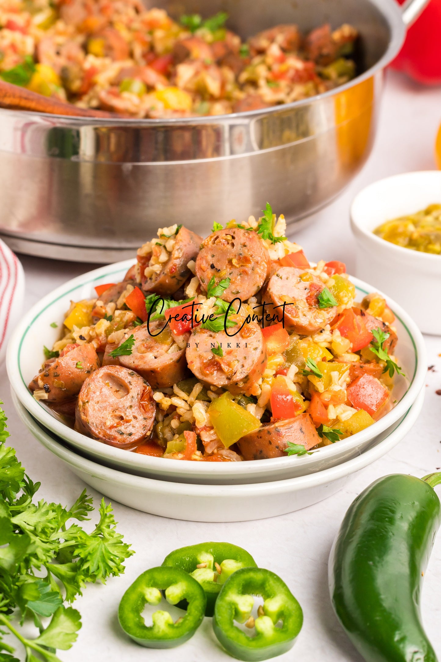Sausage And Rice Casserole - Set 1 of 2