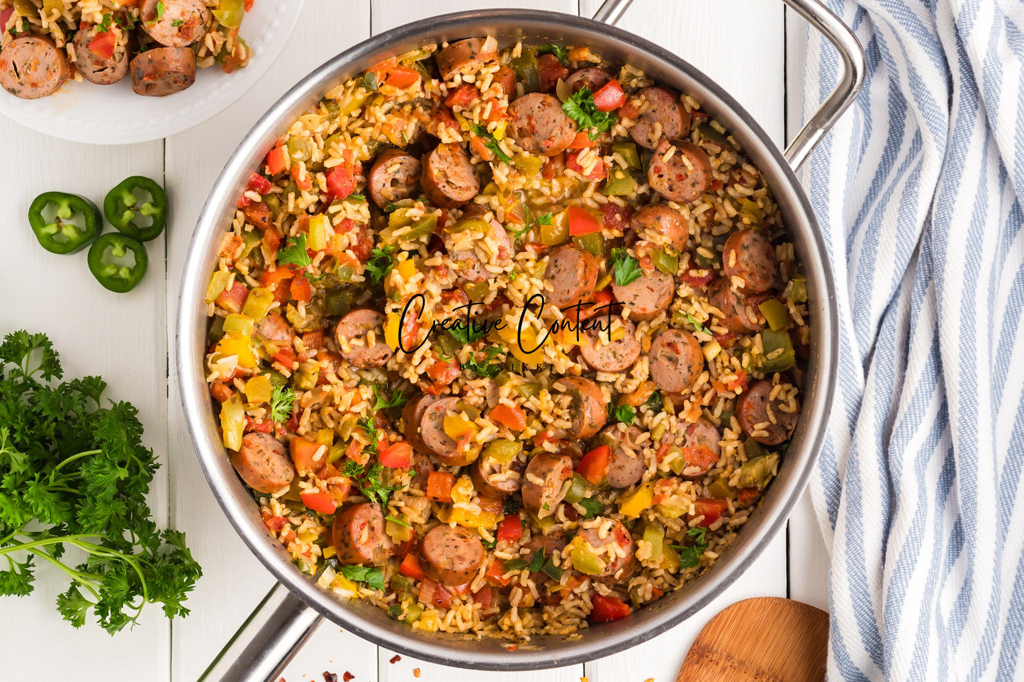 Sausage And Rice Casserole -Set 2 of 2