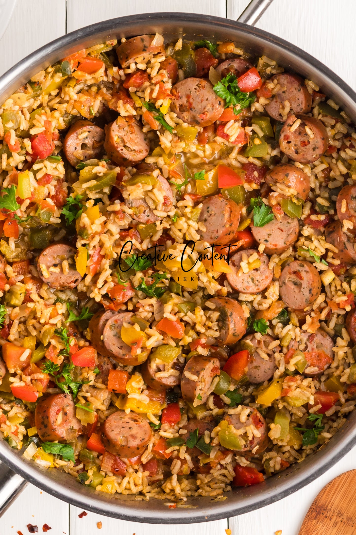 Sausage And Rice Casserole -Set 2 of 2