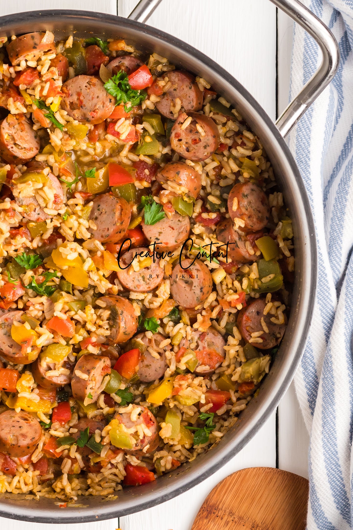 Sausage And Rice Casserole -Set 2 of 2