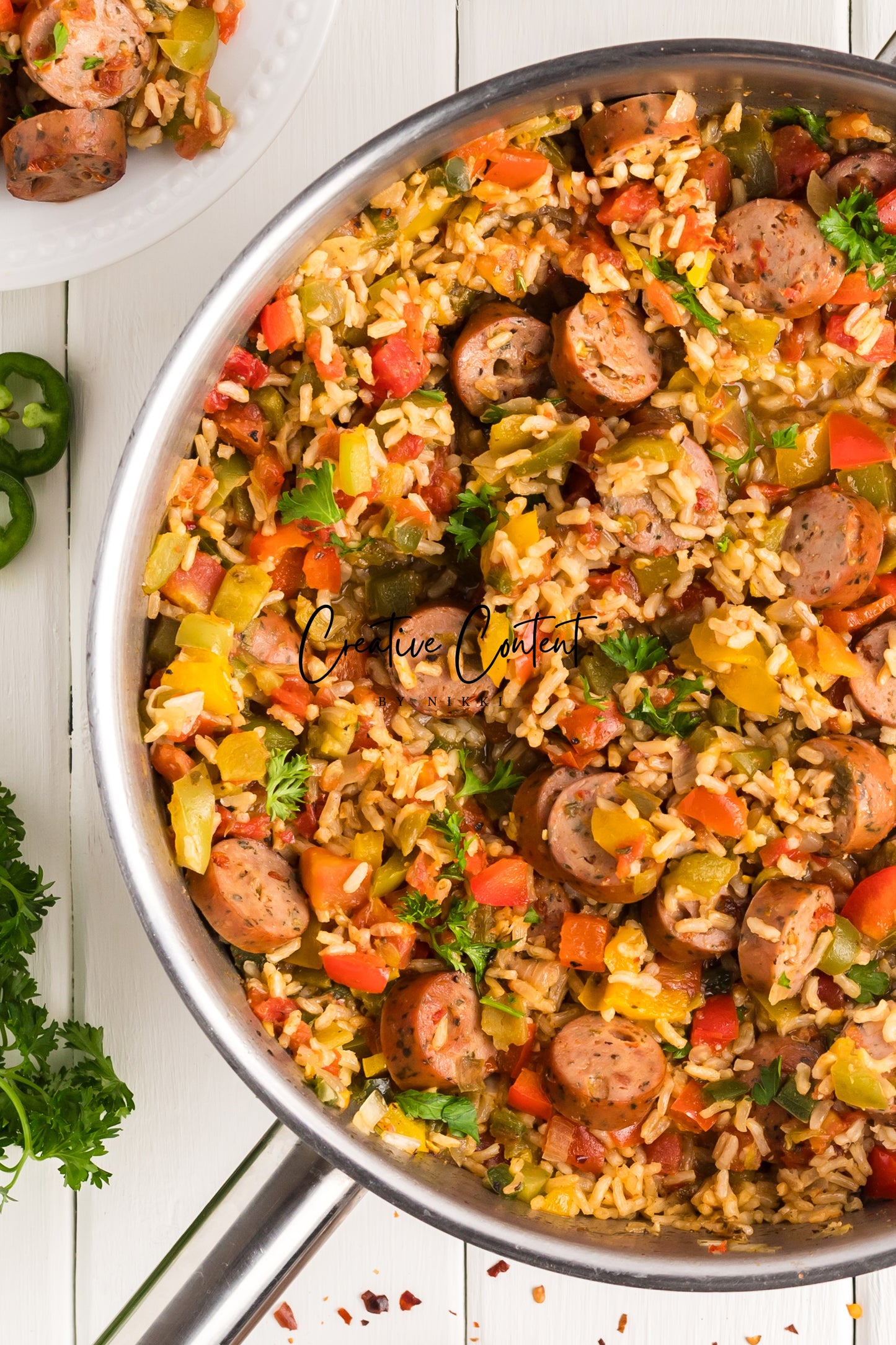 Sausage And Rice Casserole -Set 2 of 2