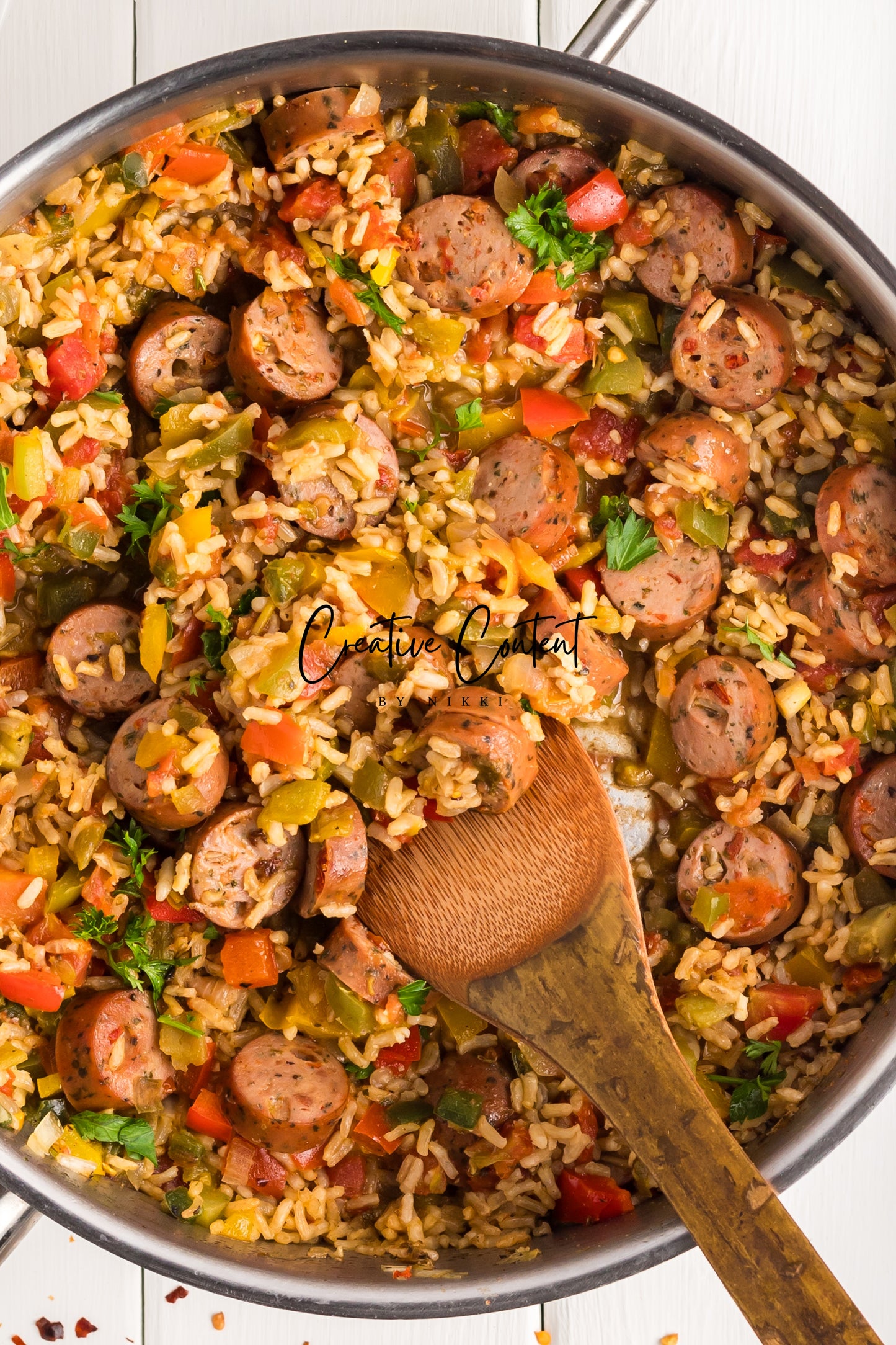 Sausage And Rice Casserole -Set 2 of 2