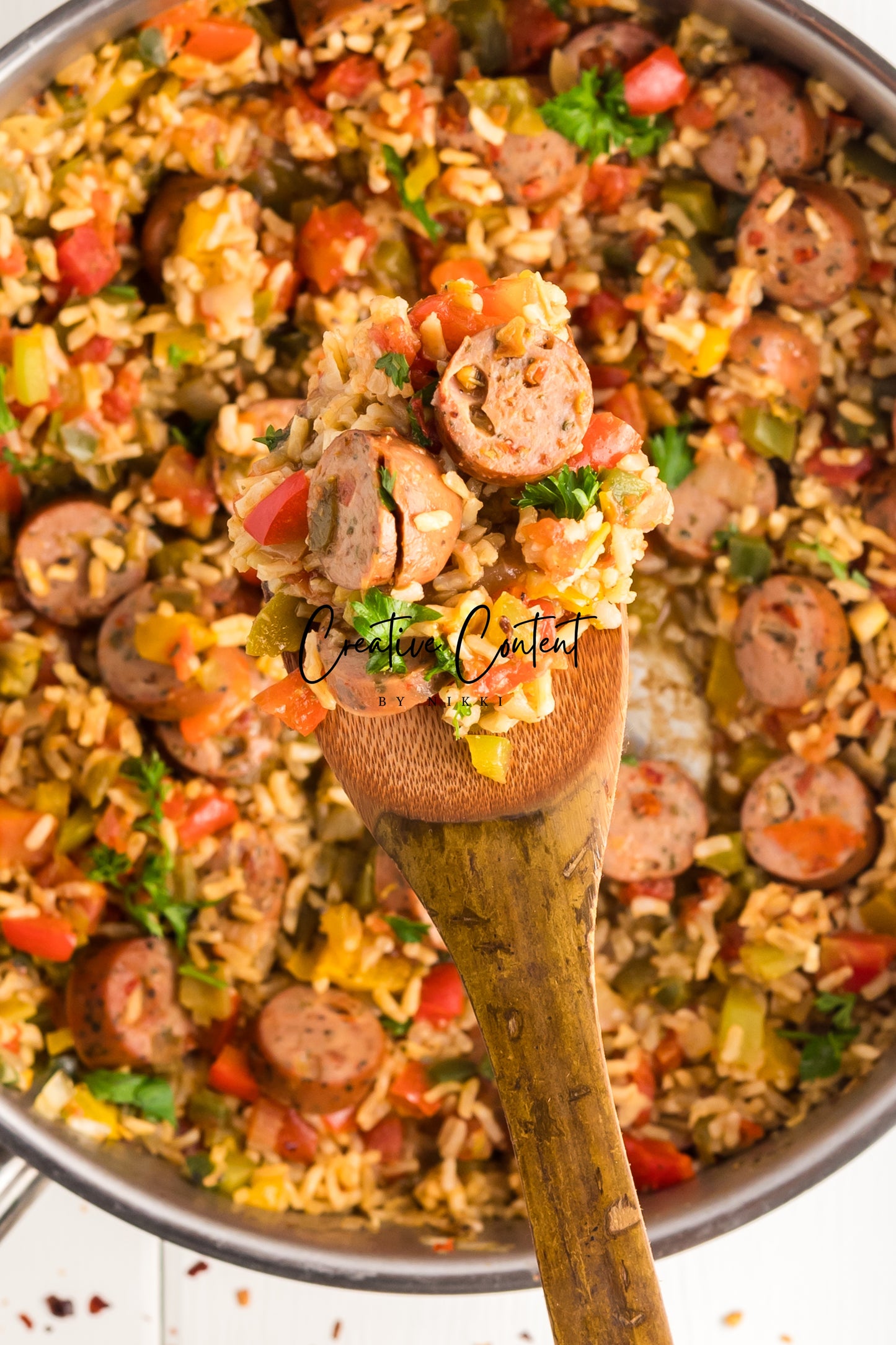 Sausage And Rice Casserole -Set 2 of 2