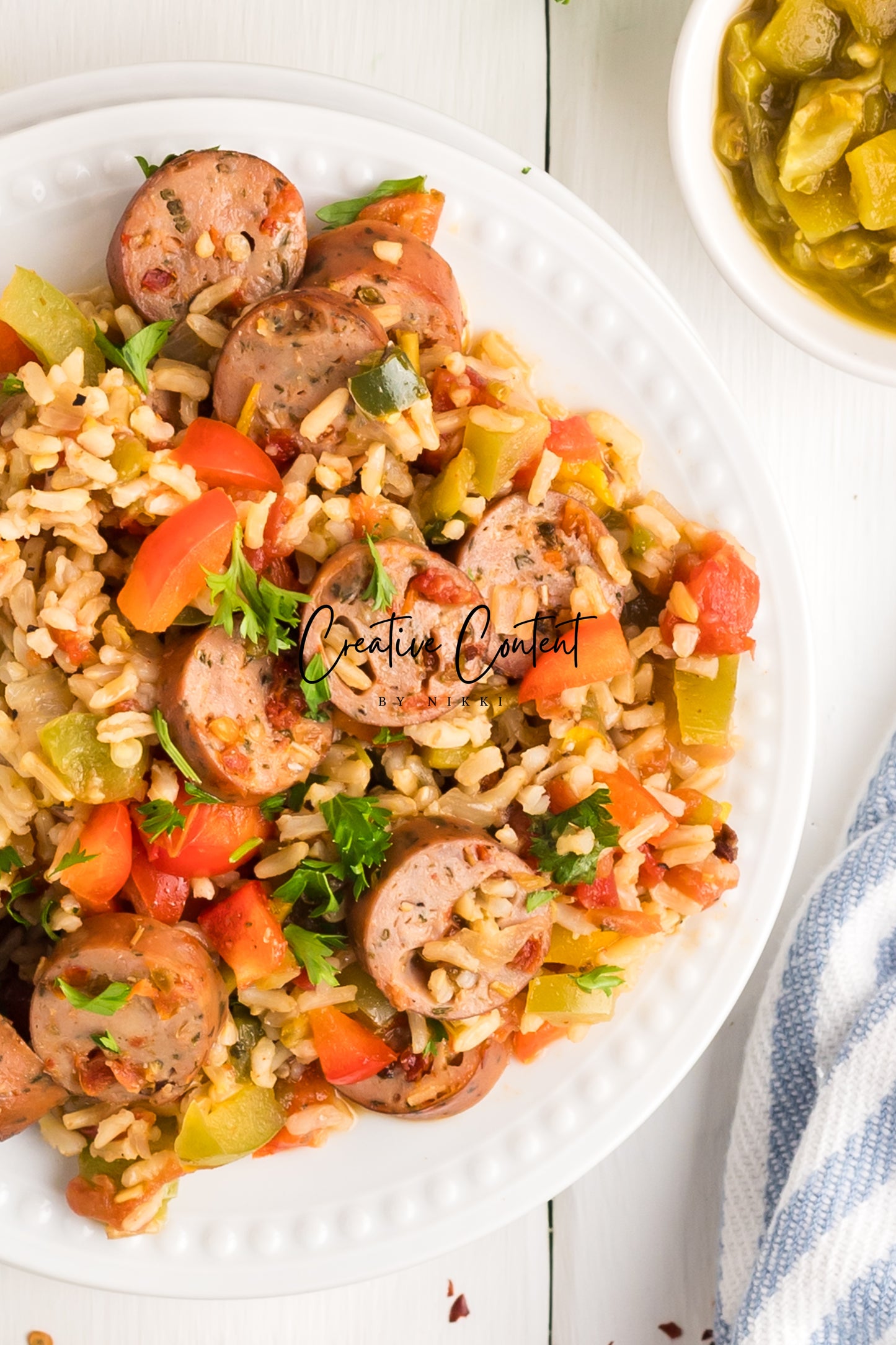 Sausage And Rice Casserole -Set 2 of 2