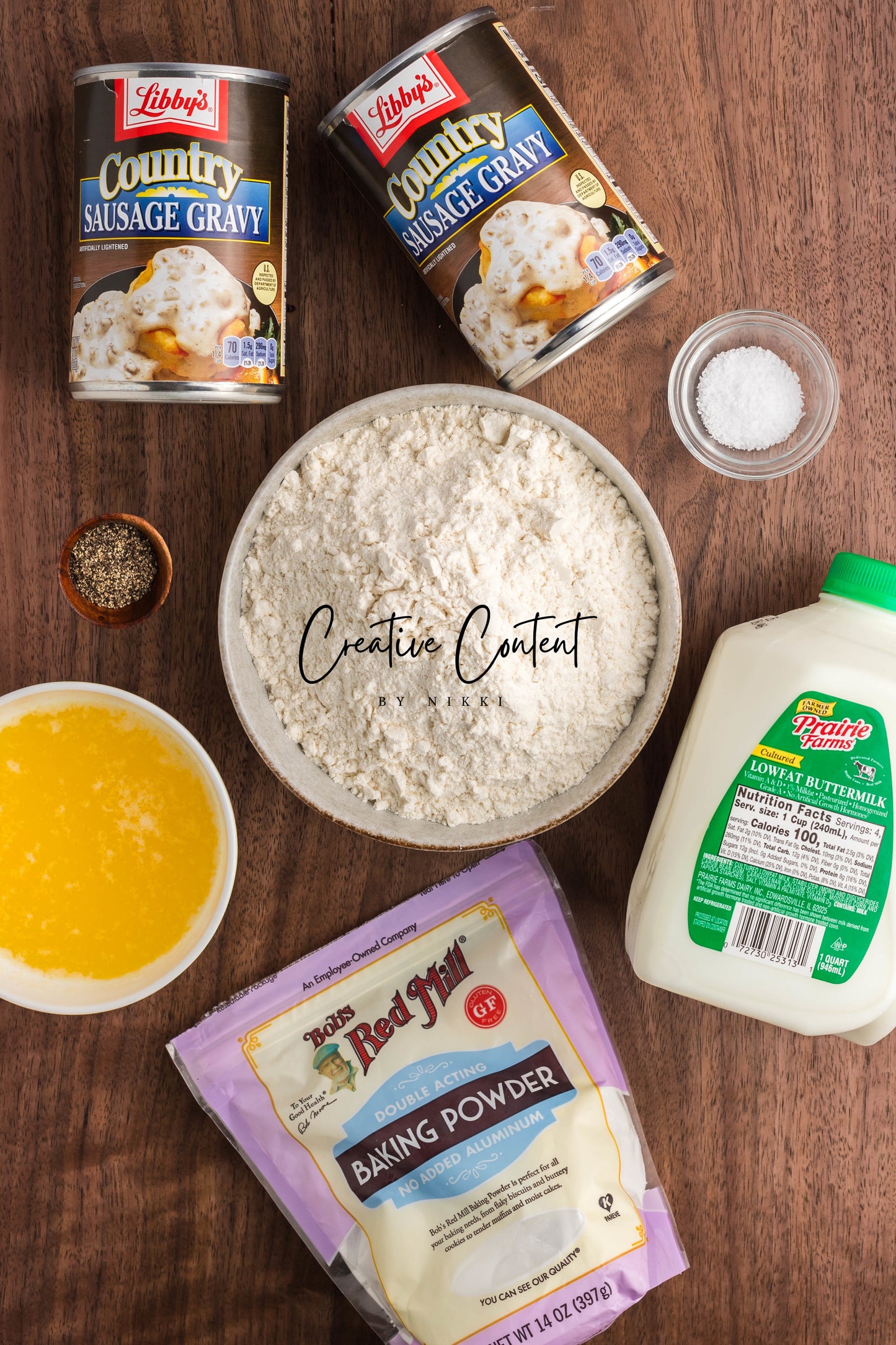 Sausage Gravy Butter Swim Biscuits - Exclusive