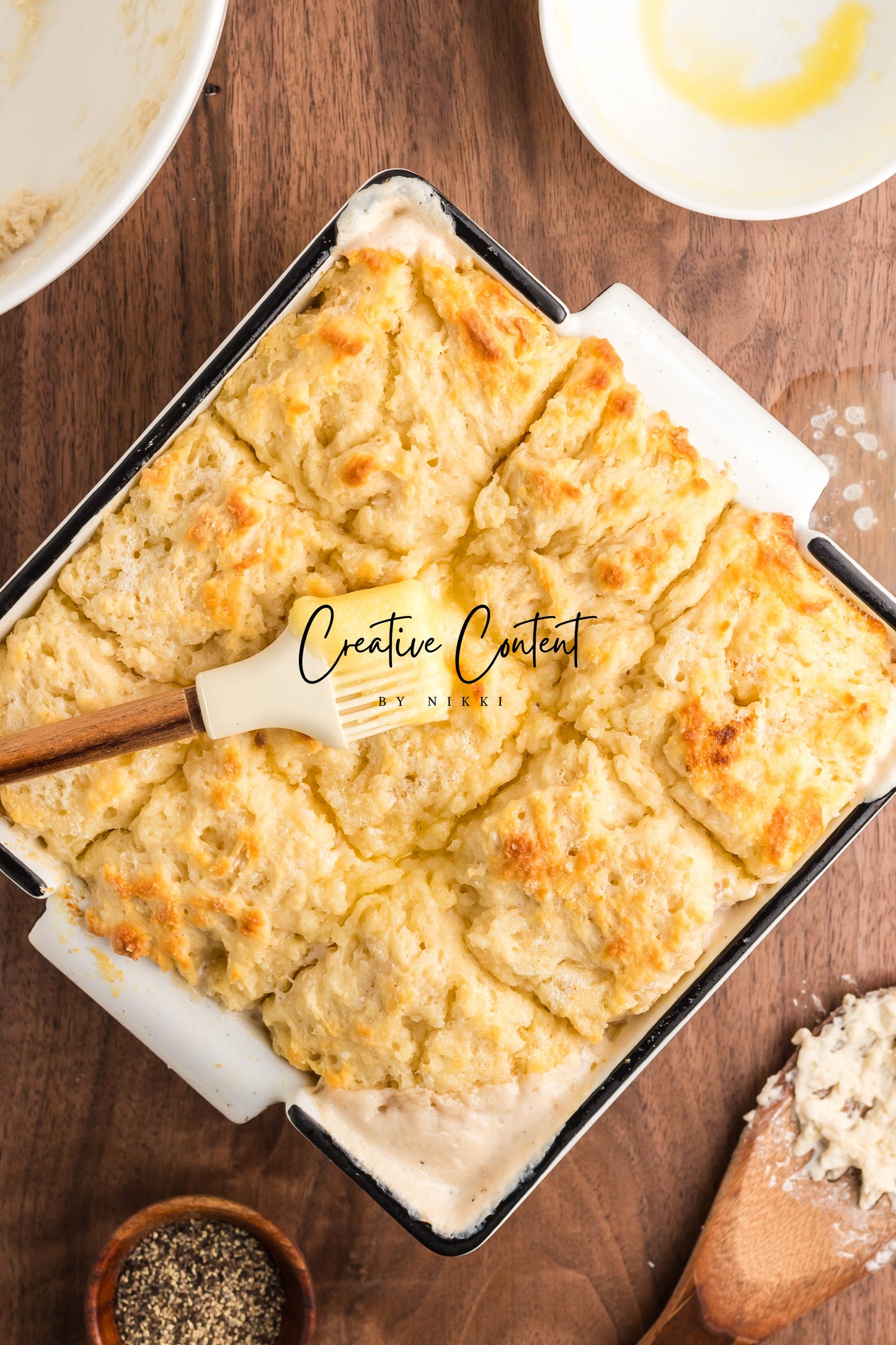 Sausage Gravy Butter Swim Biscuits - Exclusive