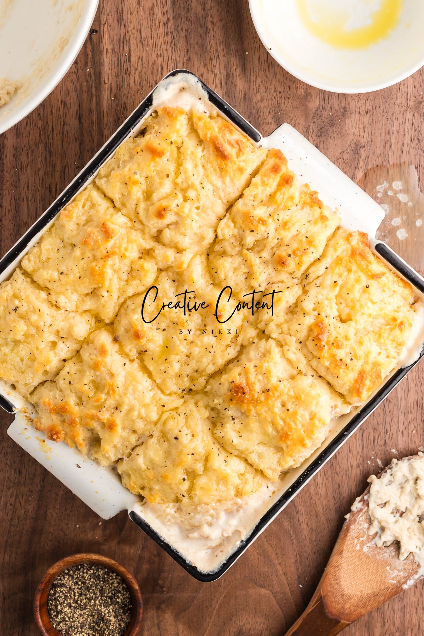 Sausage Gravy Butter Swim Biscuits - Exclusive