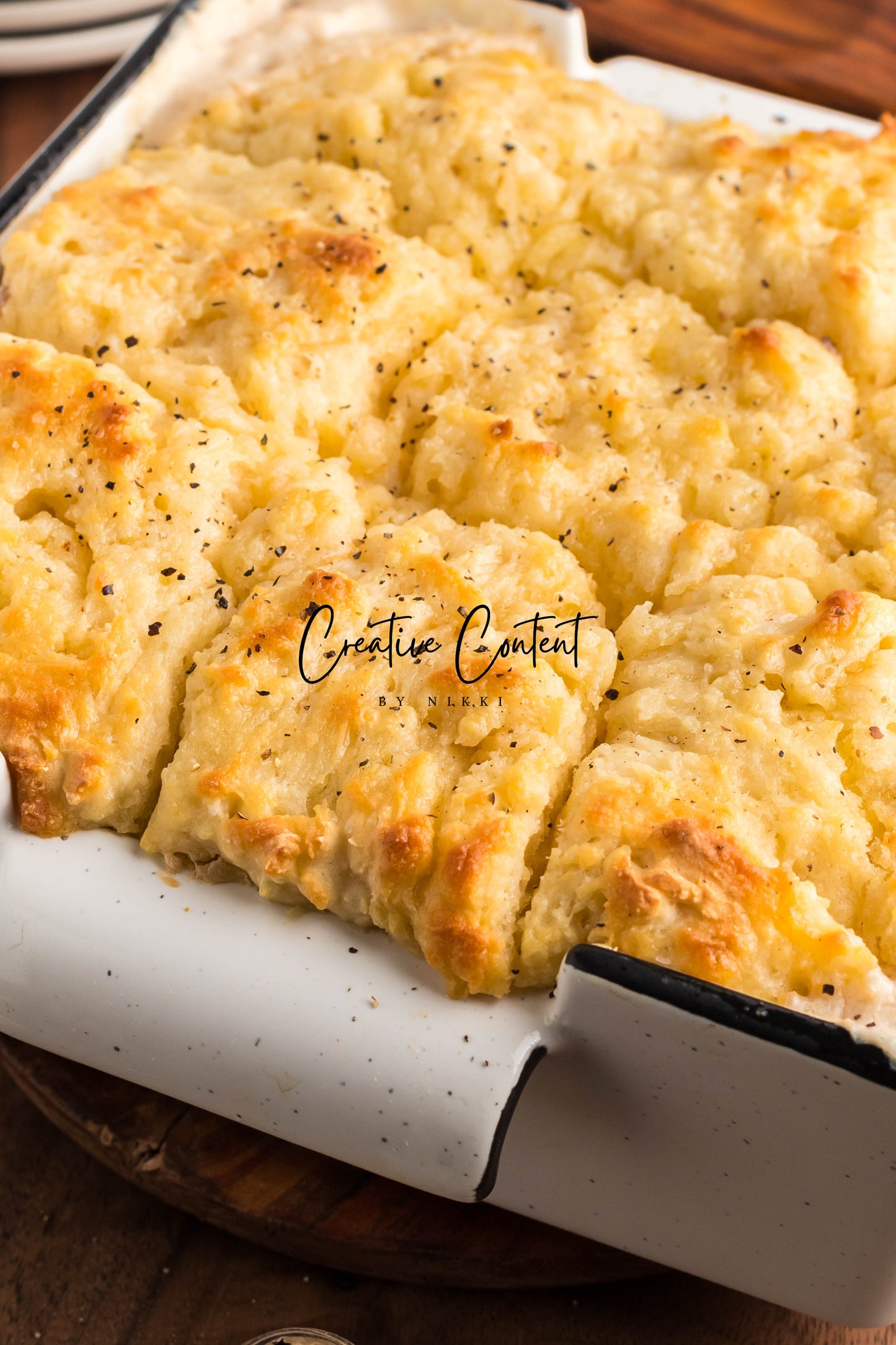 Sausage Gravy Butter Swim Biscuits - Exclusive