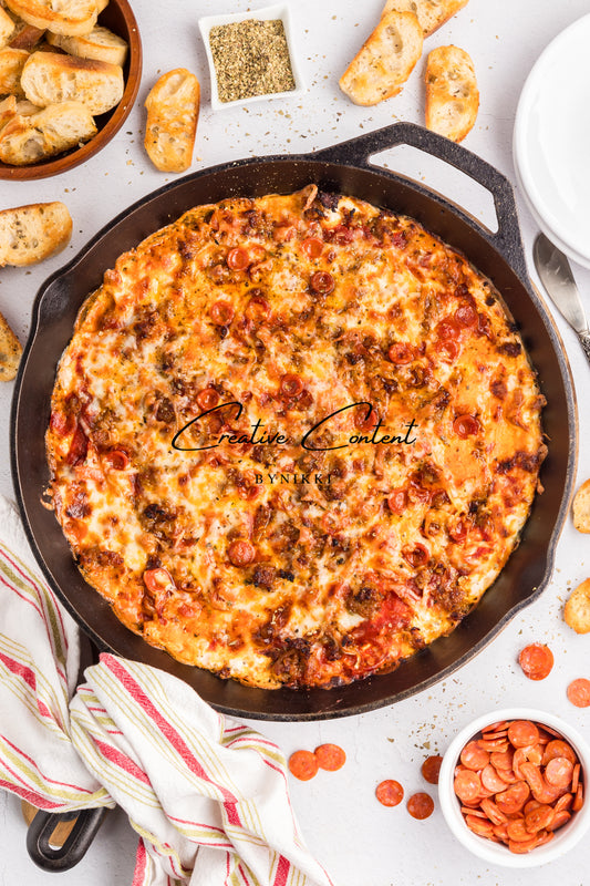 Sausage and Pepperoni Pizza Dip - Exclusive
