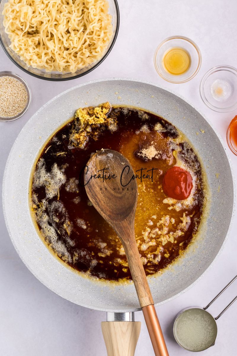 Sesame Garlic Ramen Noodles (36 hero shots) - Exclusive