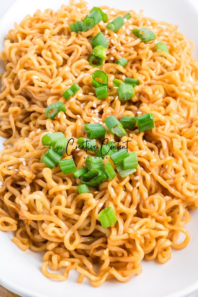 Sesame Garlic Ramen Noodles (36 hero shots) - Exclusive