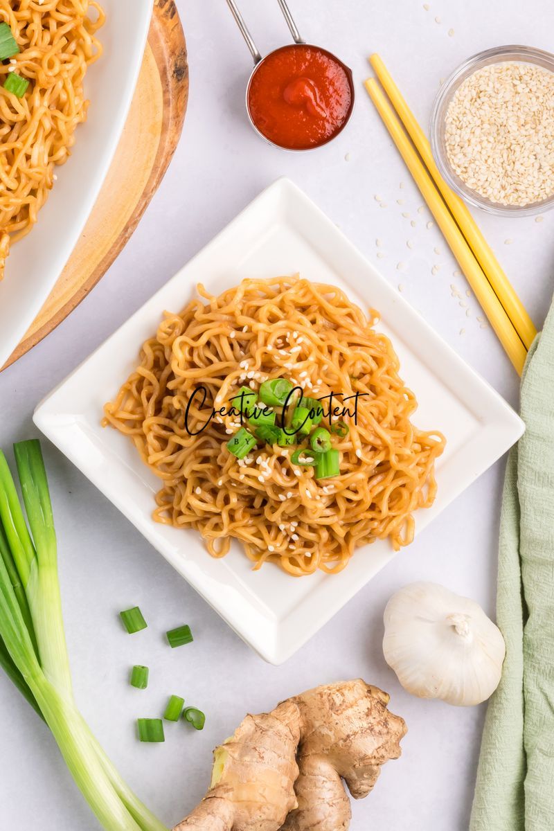 Sesame Garlic Ramen Noodles (36 hero shots) - Exclusive