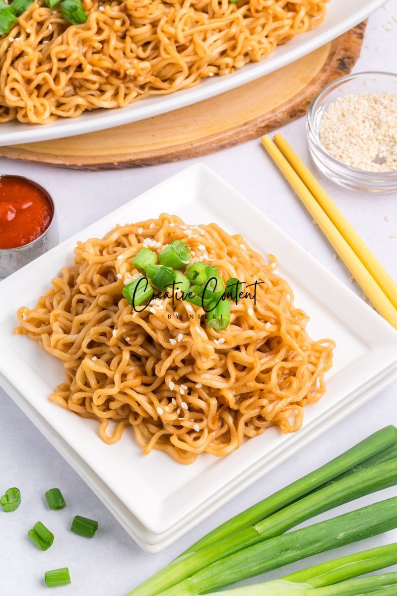Sesame Garlic Ramen Noodles (36 hero shots) - Exclusive
