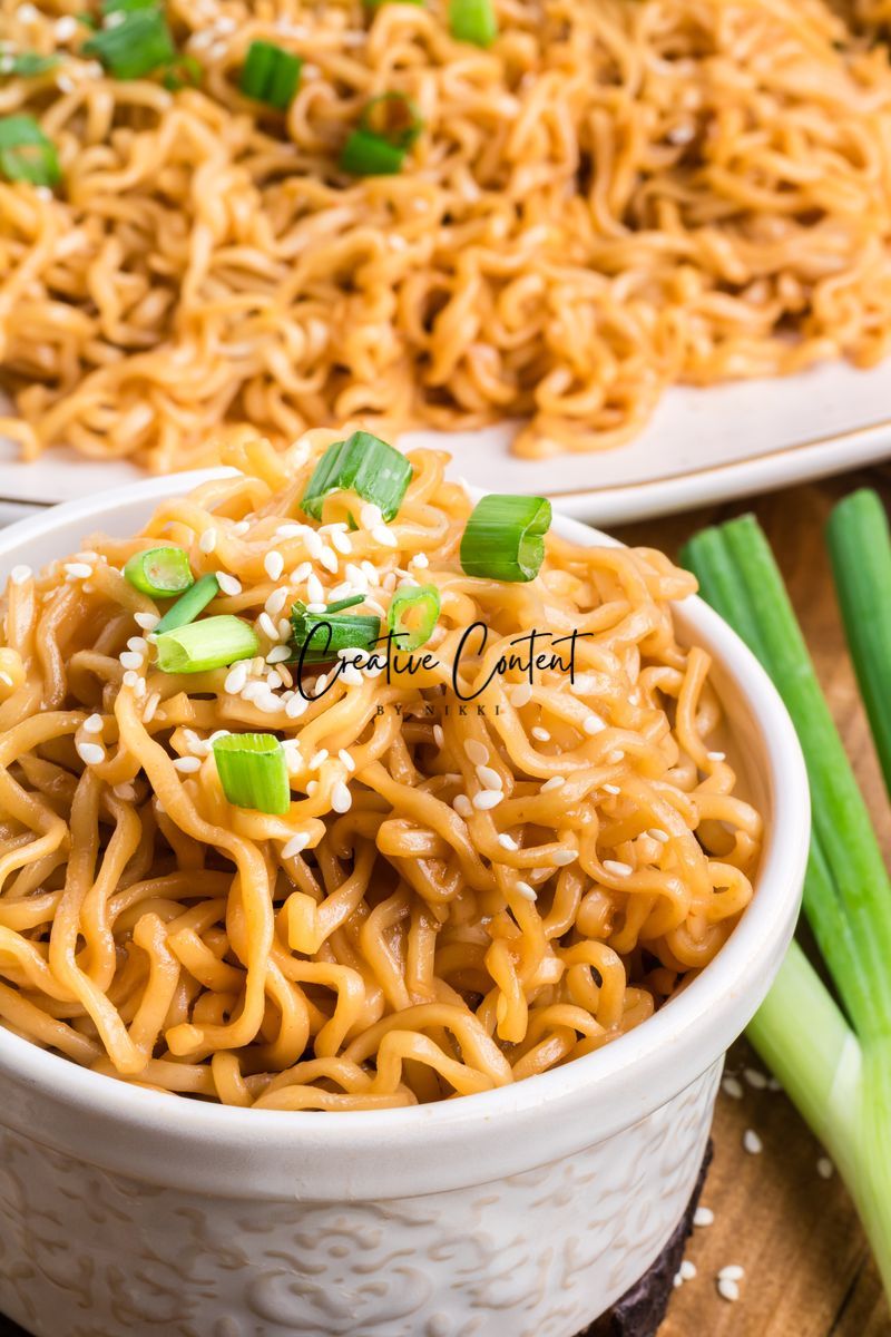 Sesame Garlic Ramen Noodles (36 hero shots) - Exclusive