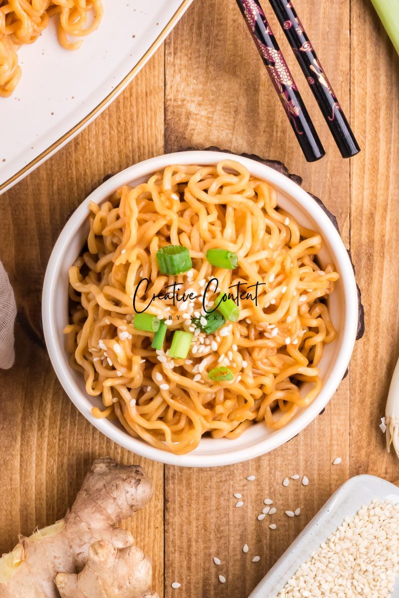 Sesame Garlic Ramen Noodles (36 hero shots) - Exclusive