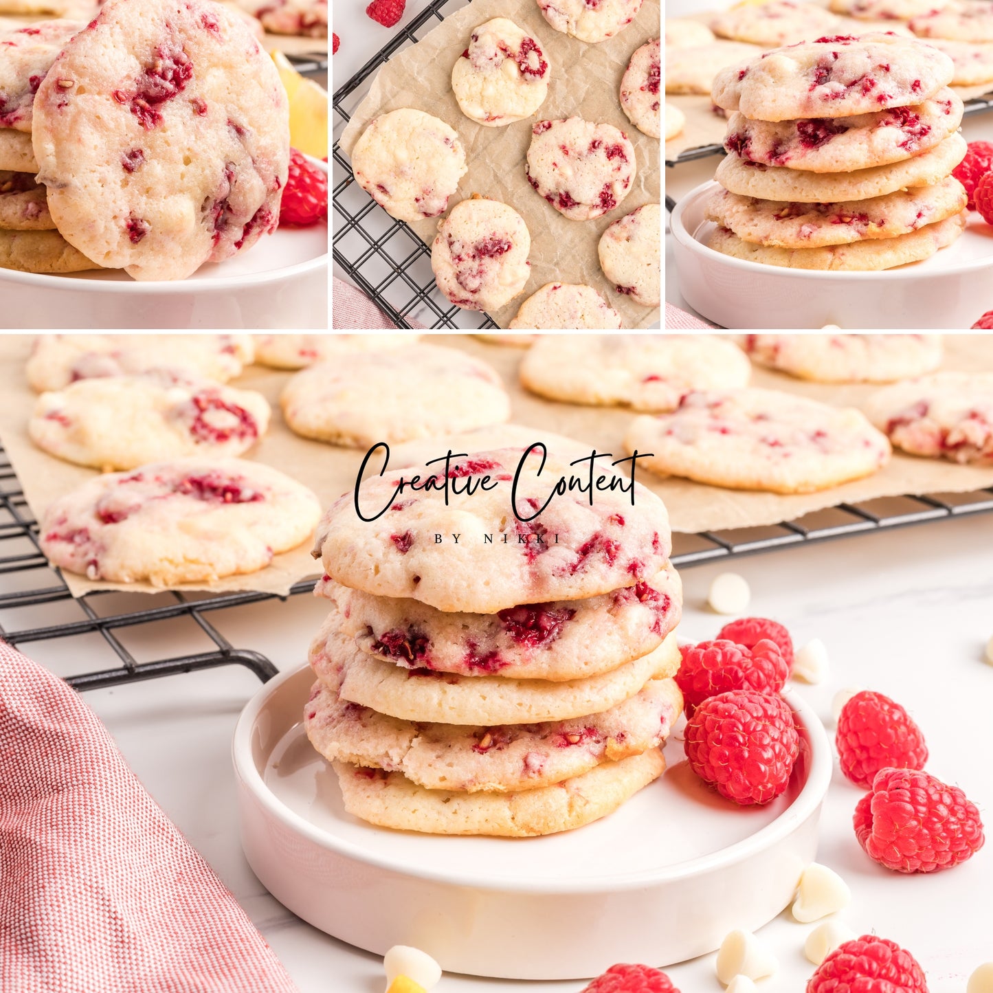 Raspberry Lemon Cookies-Exclusive
