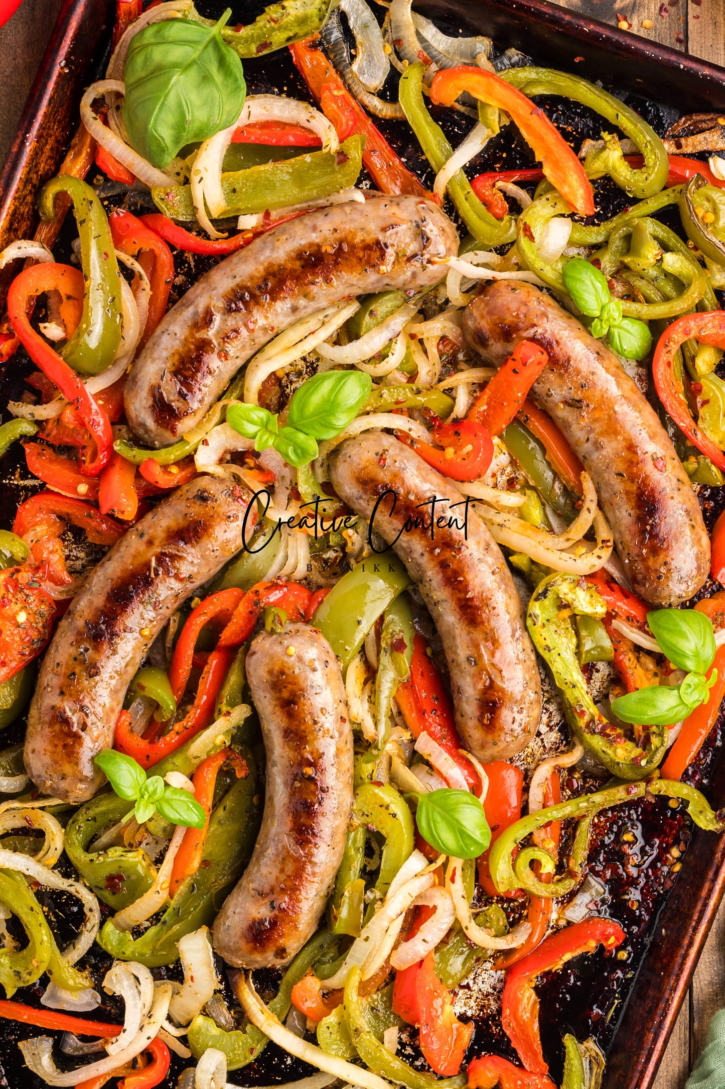 Sheet Pan Sausage and Peppers - Exclusive