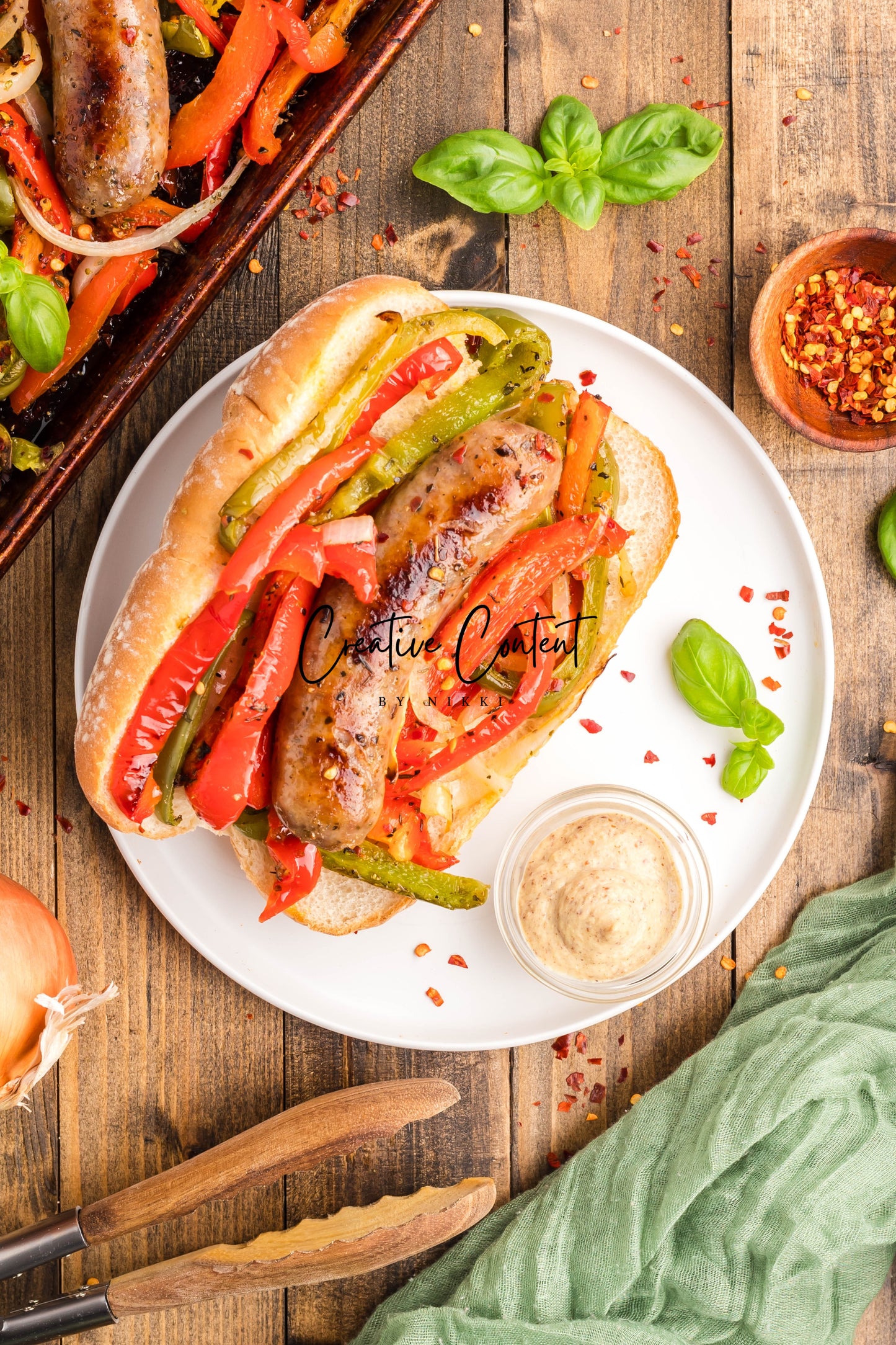 Sheet Pan Sausage and Peppers - Exclusive