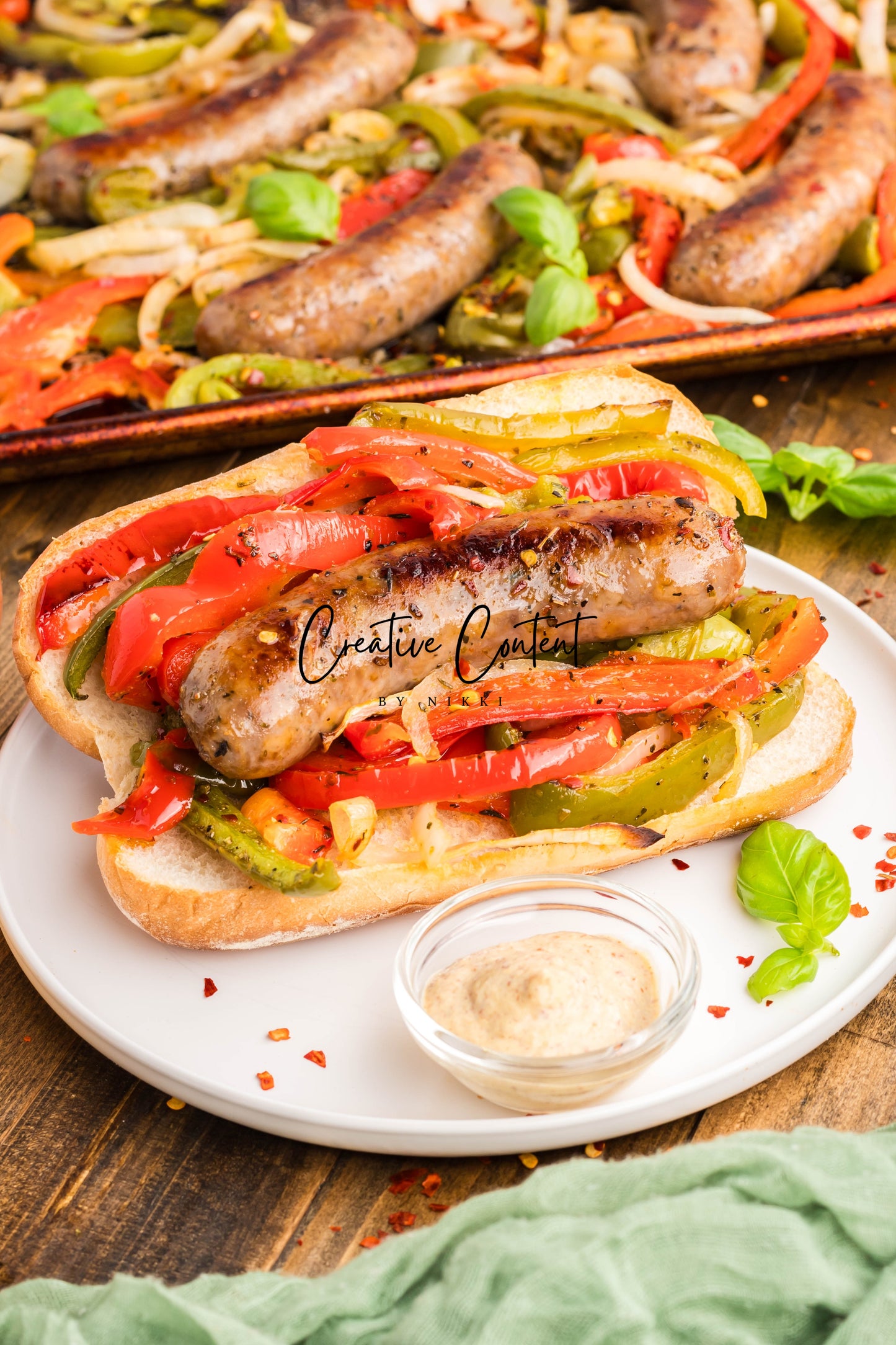 Sheet Pan Sausage and Peppers - Exclusive