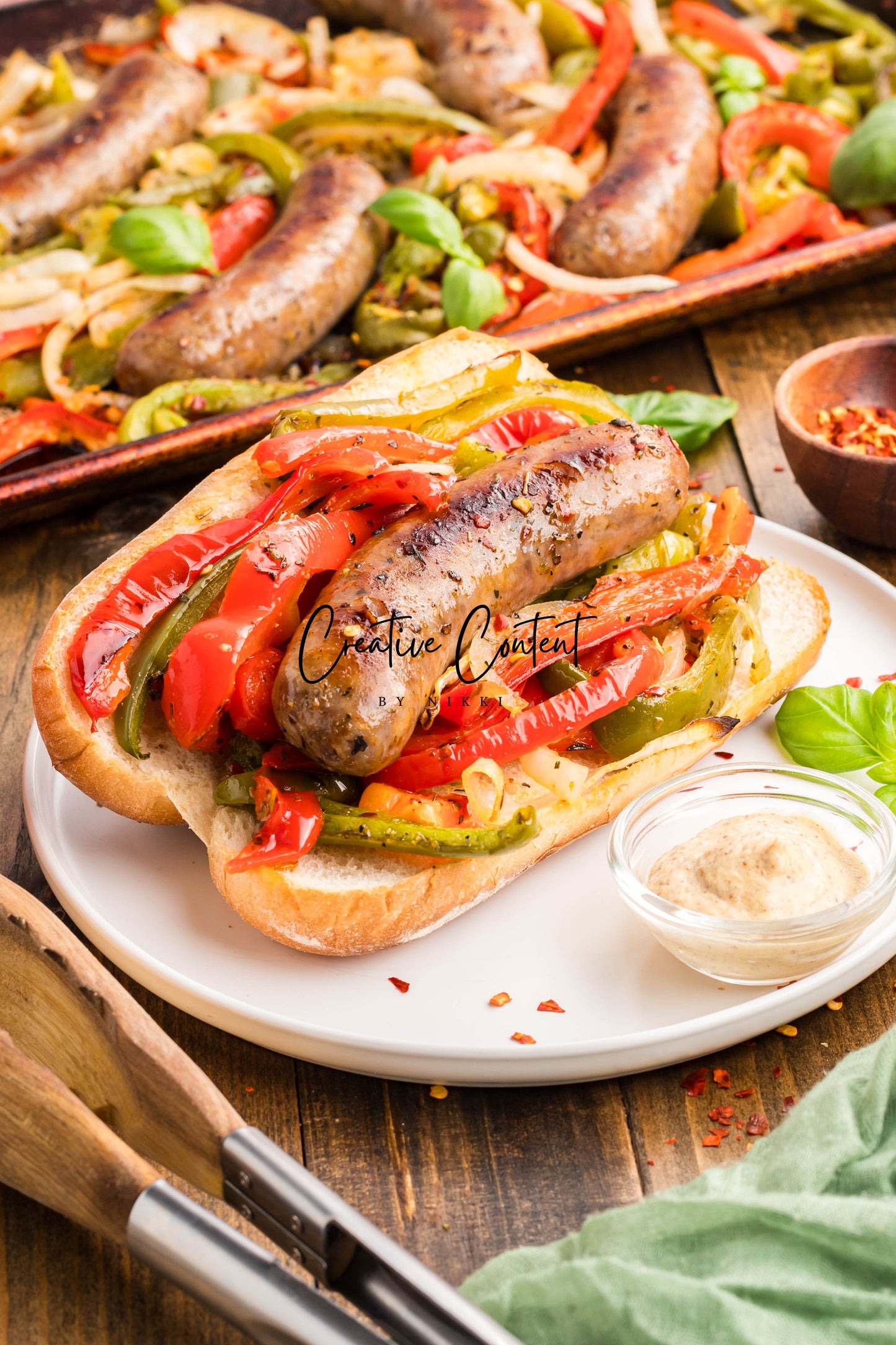 Sheet Pan Sausage and Peppers - Exclusive