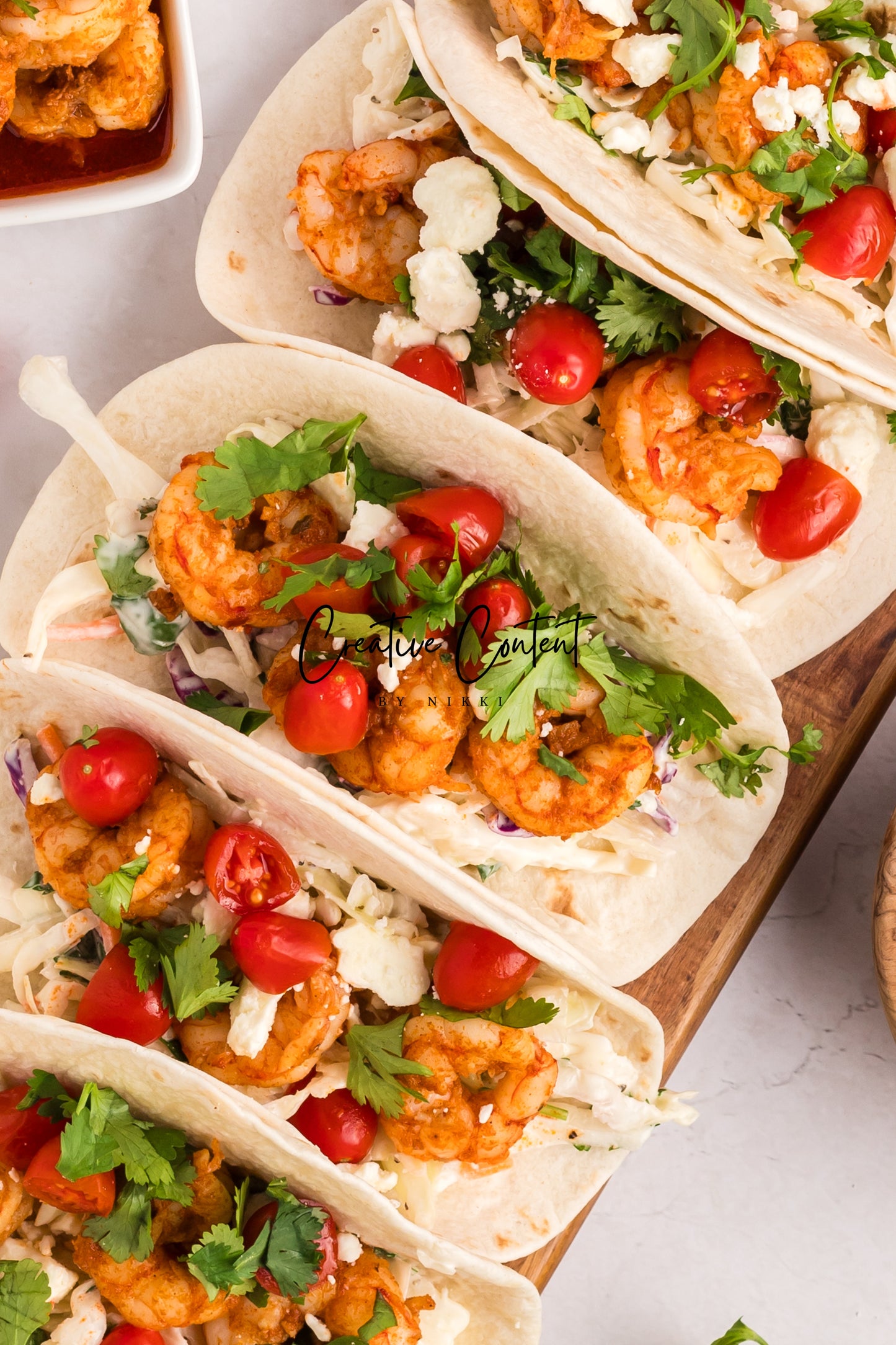 Shrimp and Coleslaw Tacos - Exclusive