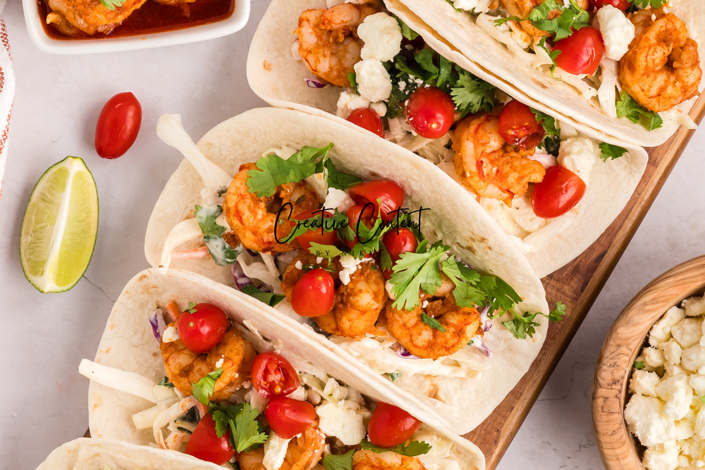 Shrimp and Coleslaw Tacos - Exclusive
