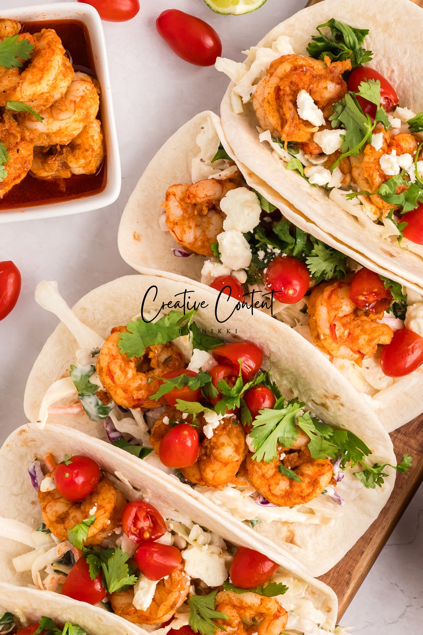 Shrimp and Coleslaw Tacos - Exclusive