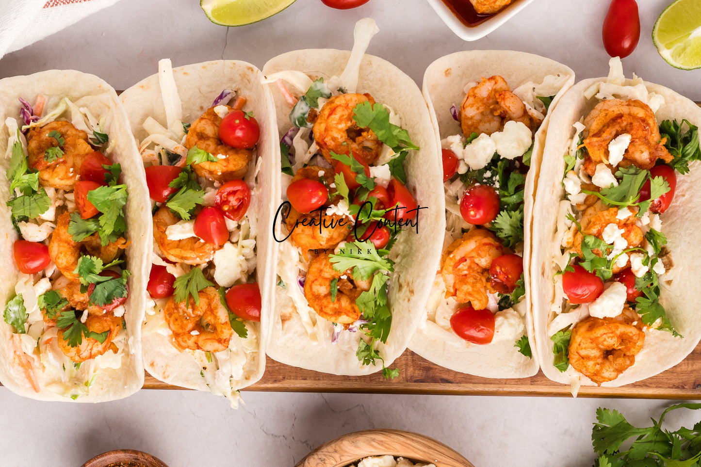 Shrimp and Coleslaw Tacos - Exclusive