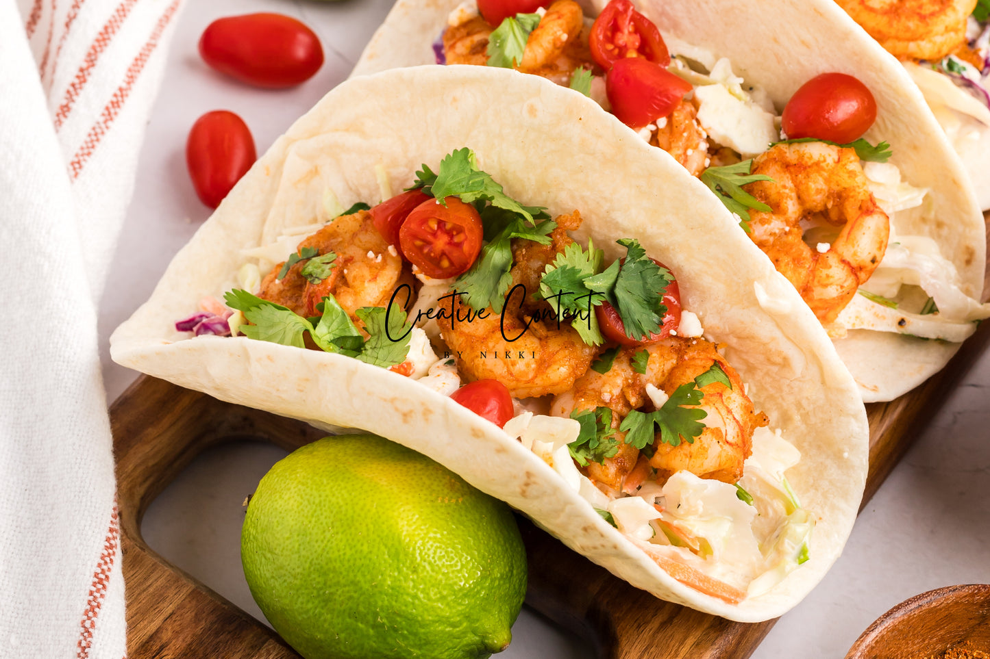 Shrimp and Coleslaw Tacos - Exclusive