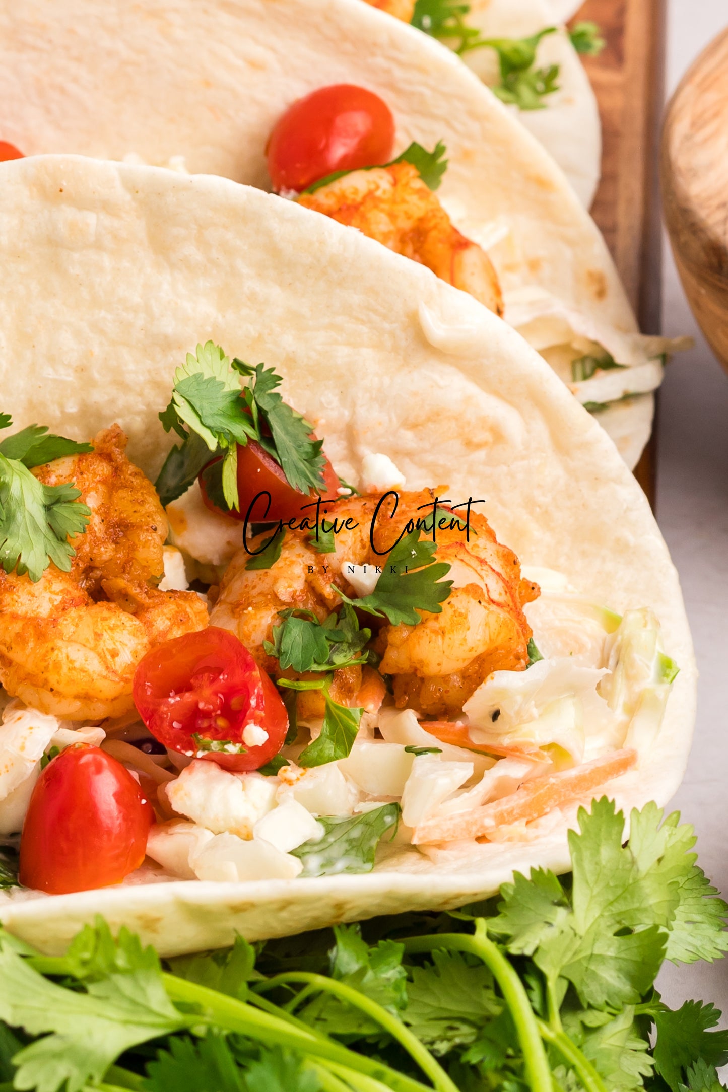 Shrimp and Coleslaw Tacos - Exclusive