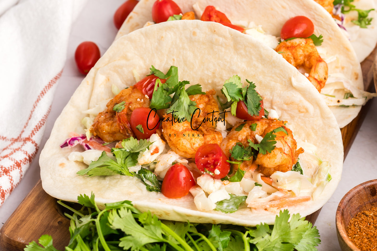 Shrimp and Coleslaw Tacos - Exclusive