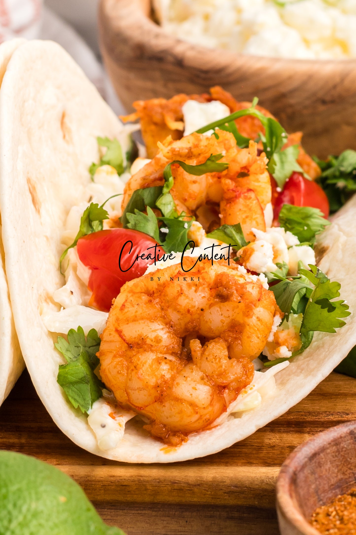 Shrimp and Coleslaw Tacos - Exclusive