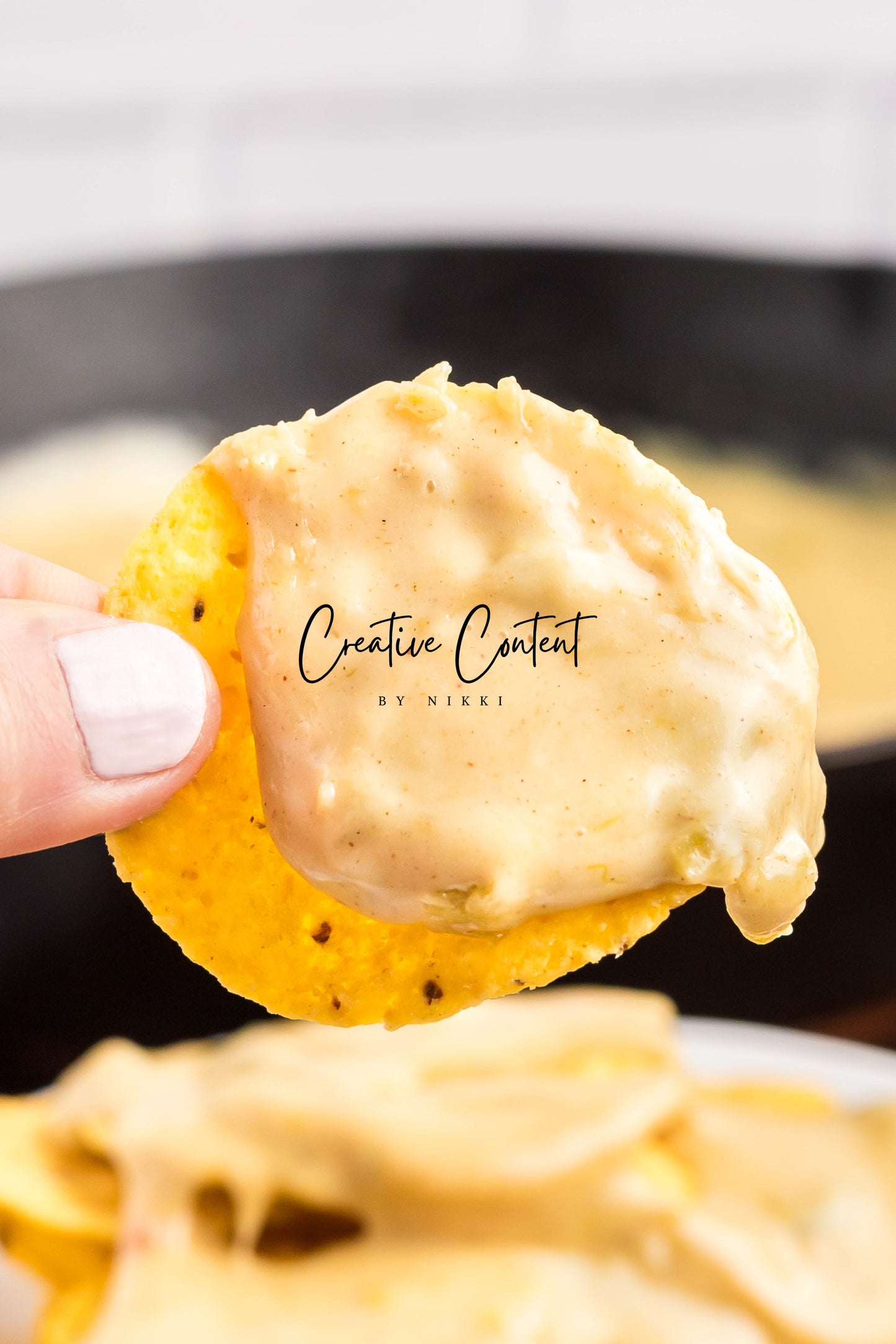 Skillet White Queso Dip - Exclusive (reshoot)