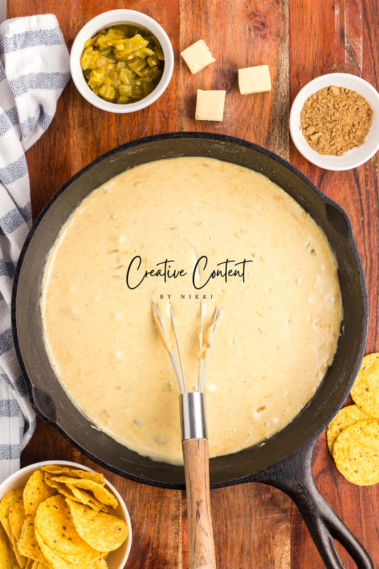 Skillet White Queso Dip   - Exclusive (reshoot)