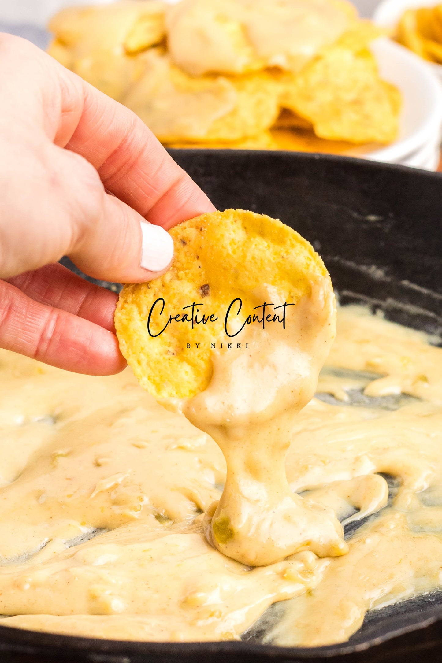 Skillet White Queso Dip - Exclusive (reshoot)